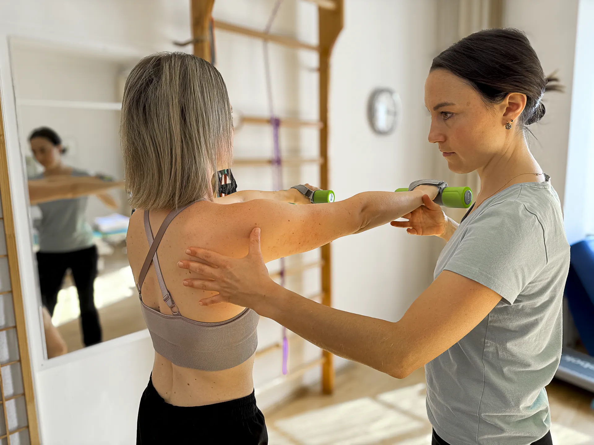 Aktives Training mit Unterstützung
